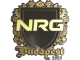 NRG (Gold) | Budapest 2025