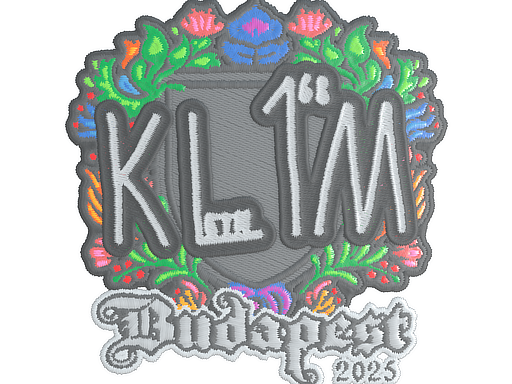 kl1m (Embroidered) | Budapest 2025