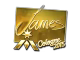 James (Gold) | Cologne 2015