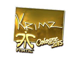 KRIMZ (Gold) | Cologne 2015
