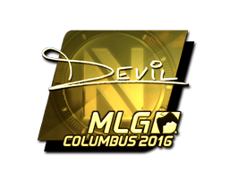 DEVIL (Gold) | MLG Columbus 2016
