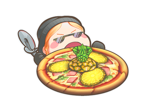 Pineapple On Pizza (Lenticular)