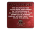 WARNING (Foil)