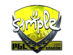 s1mple (Foil) | Krakow 2017