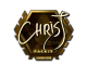 chrisJ (Gold) | London 2018