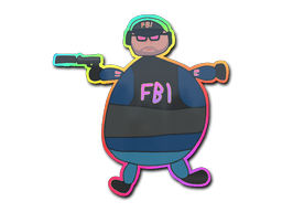 Poorly Drawn FBI (Holo)