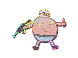 Poorly Drawn Terrorist (Holo)