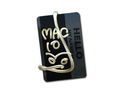 Hello MAC-10 (Gold)