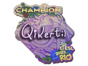 qikert (Champion) | Rio 2022