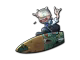 Fire Serpent Surf K (Foil)