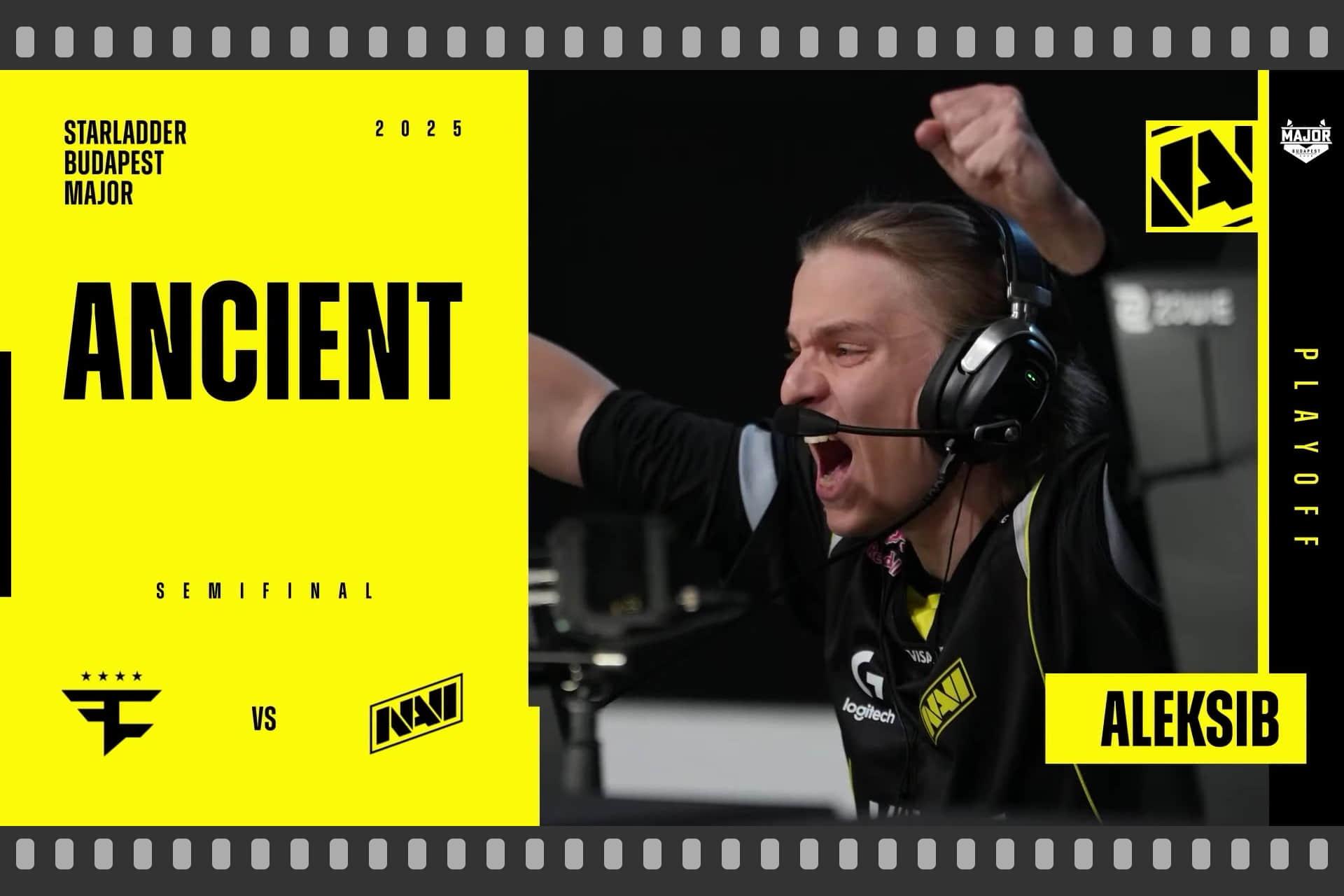 Souvenir Charm | Budapest 2025 Highlight | Aleksib vs FaZe on Ancient