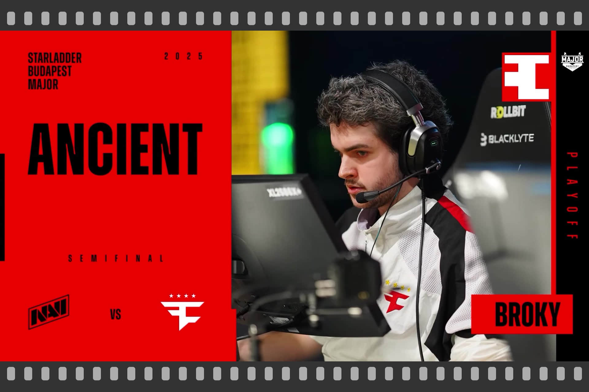 Souvenir Charm | Budapest 2025 Highlight | broky vs Natus Vincere on Ancient