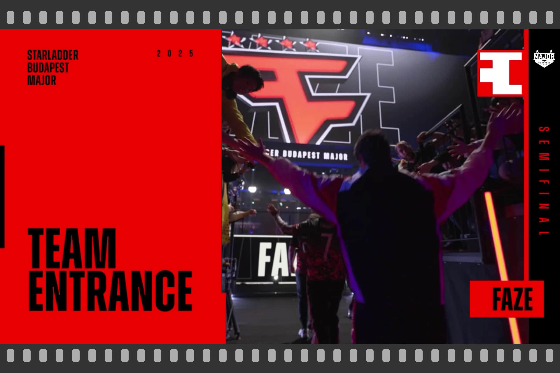 Souvenir Charm | Budapest 2025 Highlight | FaZe on the SF stage
