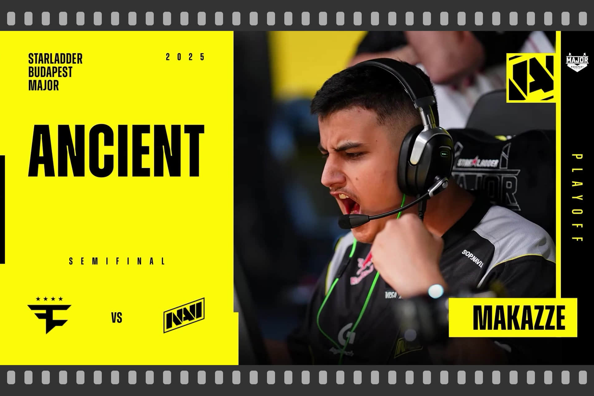 Souvenir Charm | Budapest 2025 Highlight | makazze vs FaZe on Ancient