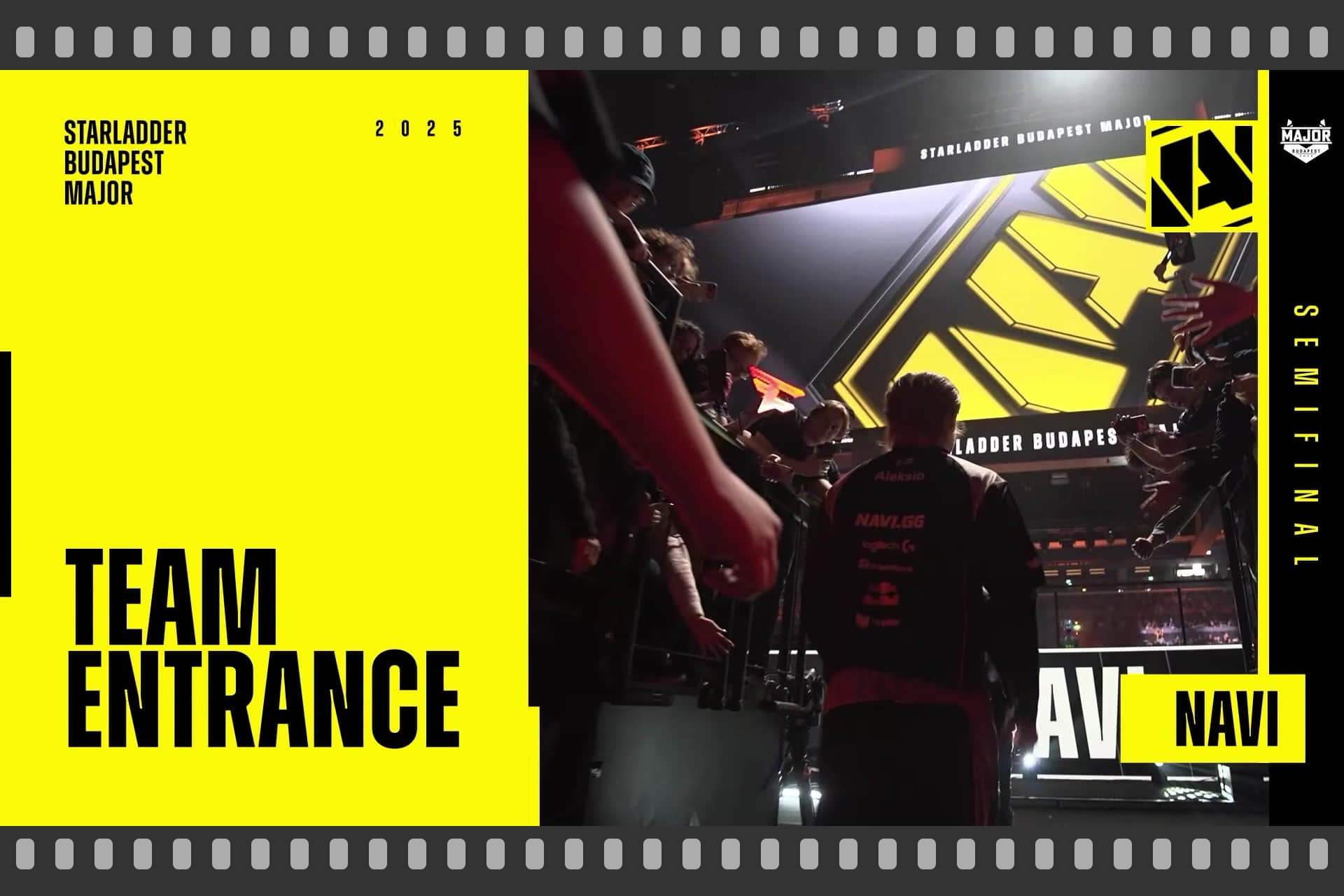 기념품 참 장식 | 부다페스트 2025 하이라이트 | Natus Vincere 4강 스테이지 입장