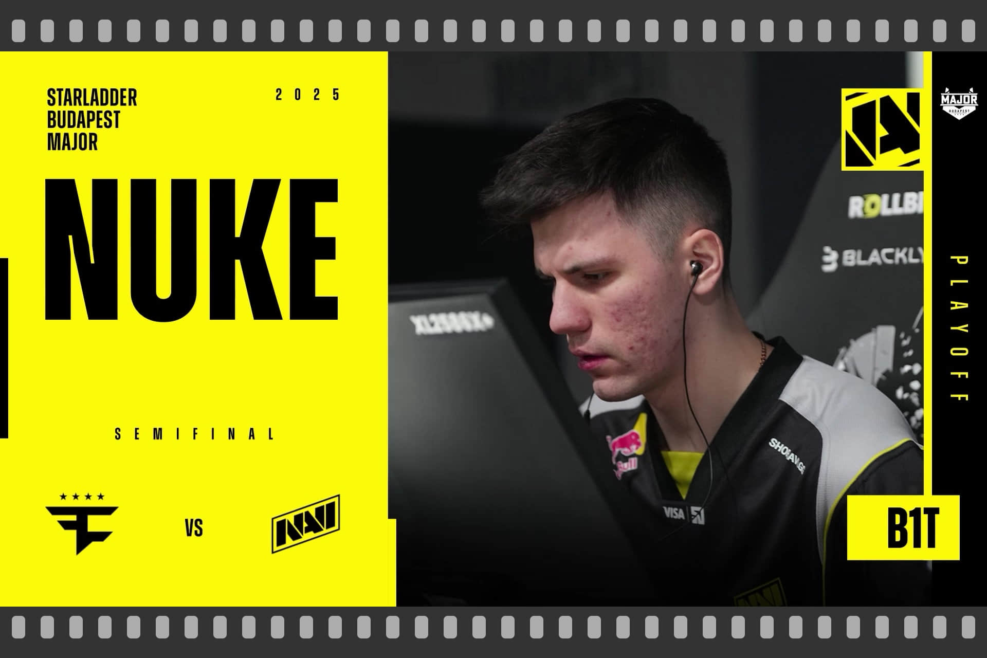 Souvenir Charm | Budapest 2025 Highlight | b1t vs FaZe on Nuke