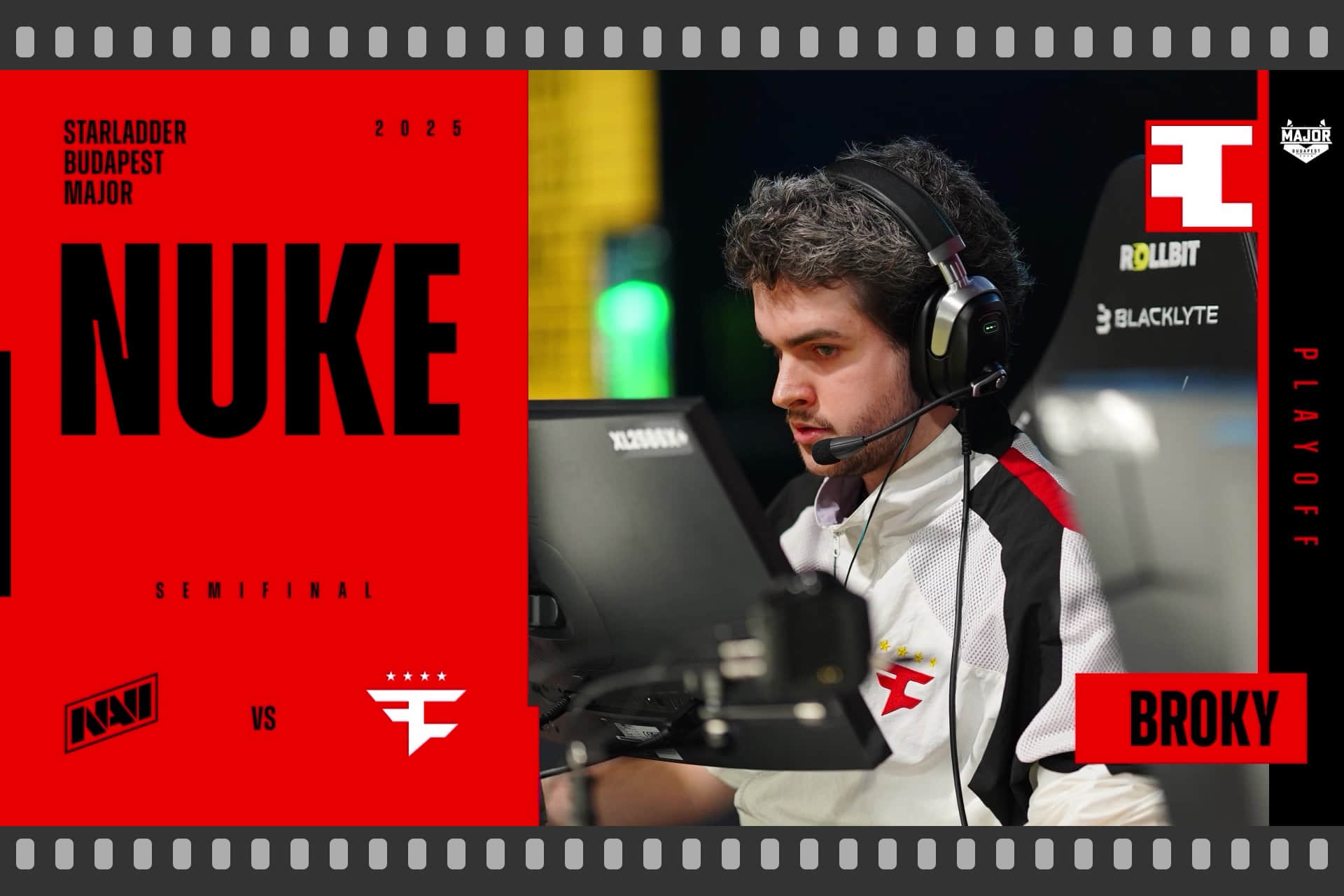 Souvenir Charm | Budapest 2025 Highlight | broky vs Natus Vincere on Nuke