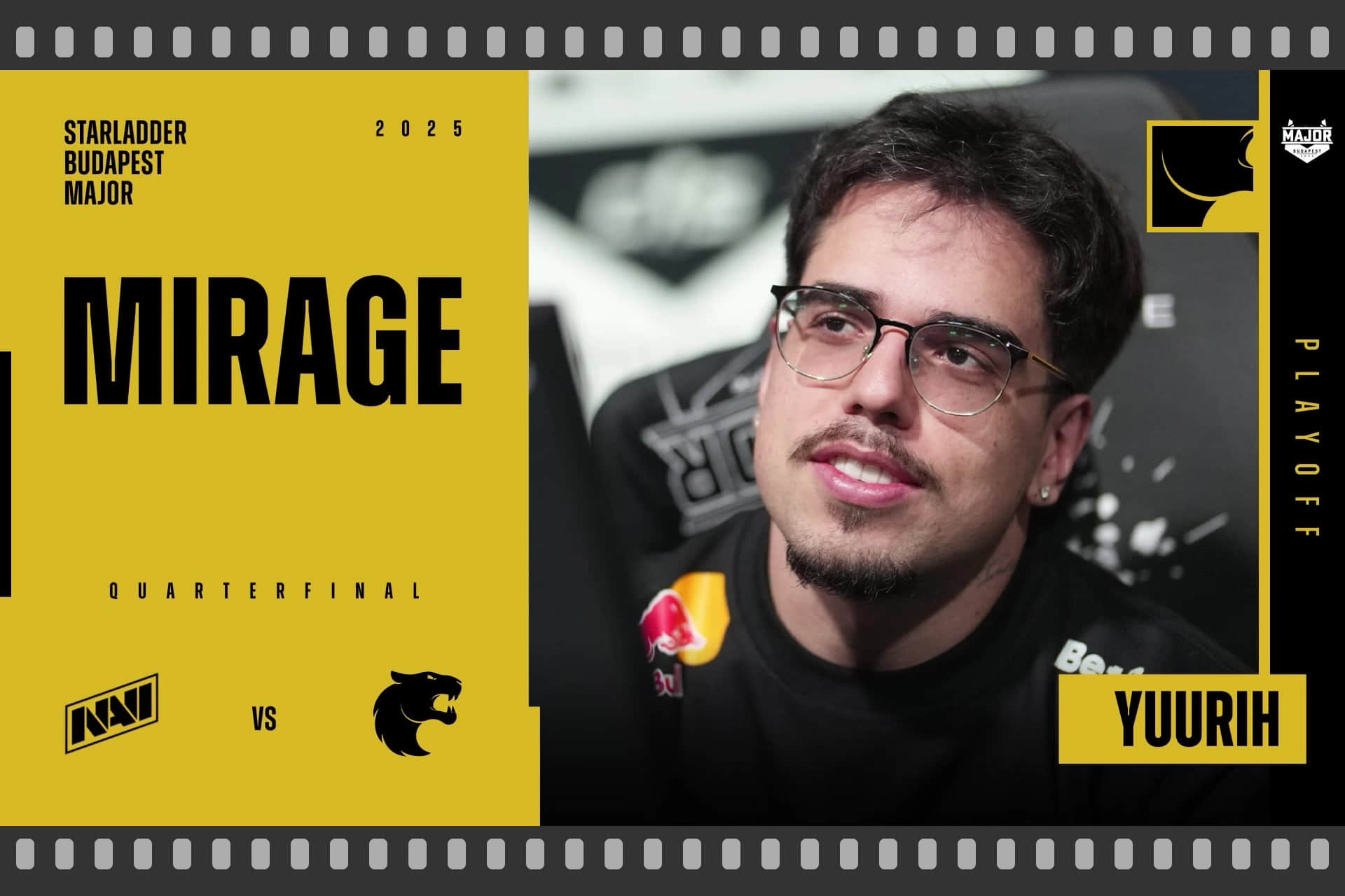 Souvenir Charm | Budapest 2025 Highlight | yuurih vs Natus Vincere on Mirage