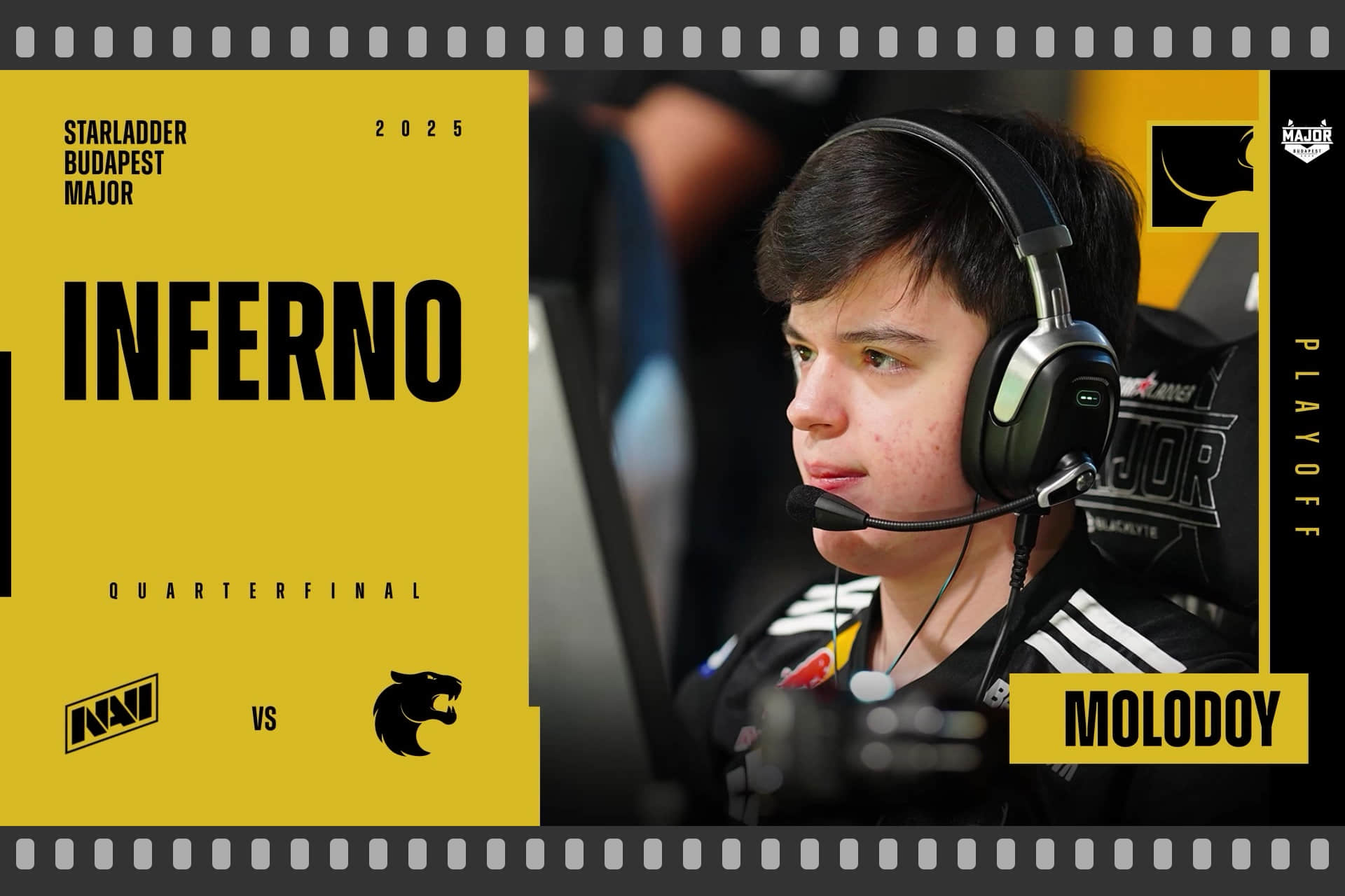 Souvenir Charm | Budapest 2025 Highlight | molodoy vs Natus Vincere on Inferno