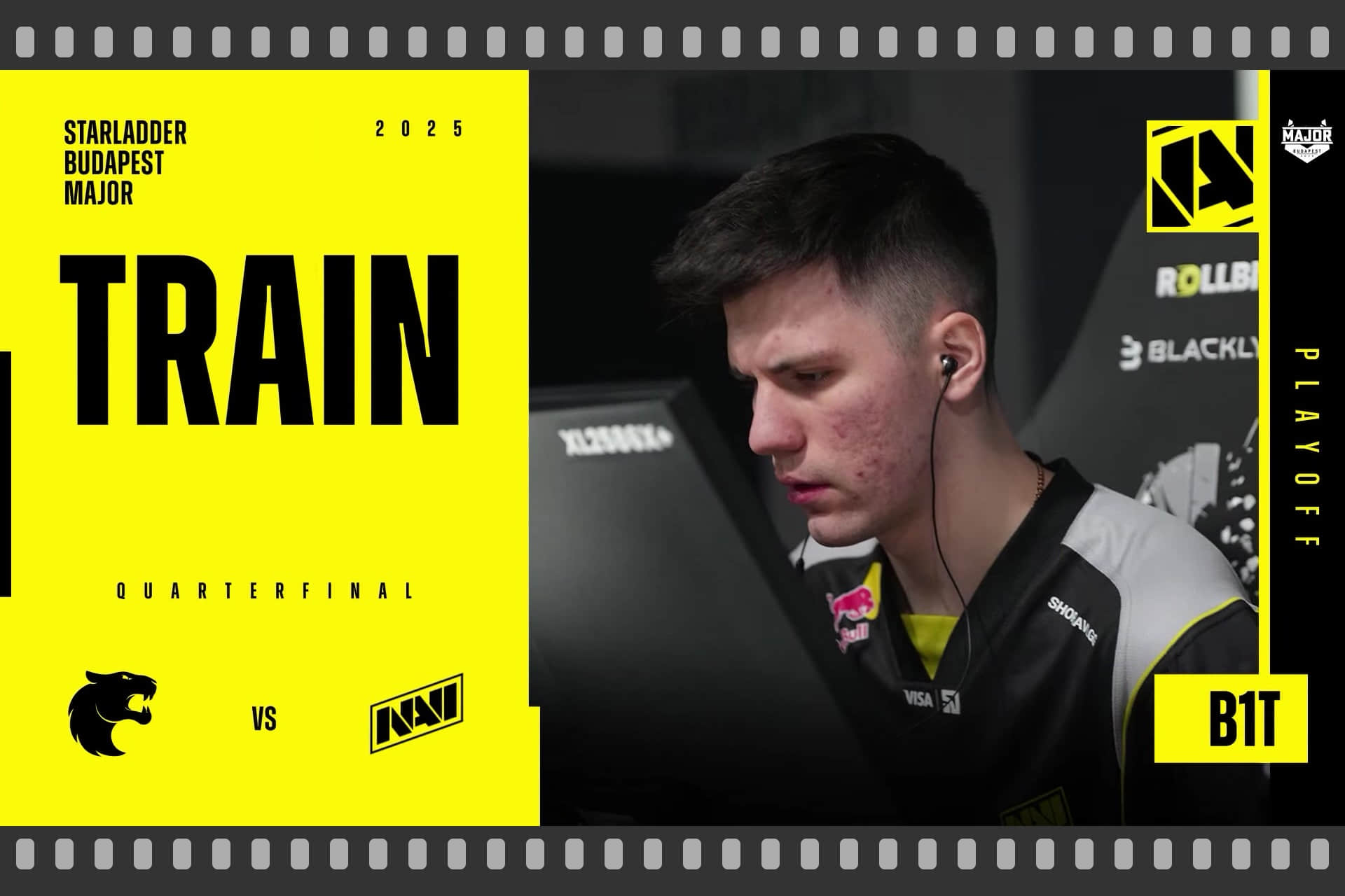 Souvenir Charm | Budapest 2025 Highlight | b1t vs FURIA on Train