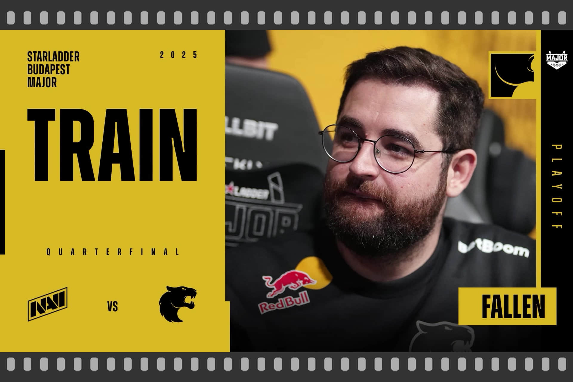 Souvenir Charm | Budapest 2025 Highlight | FalleN vs Natus Vincere on Train