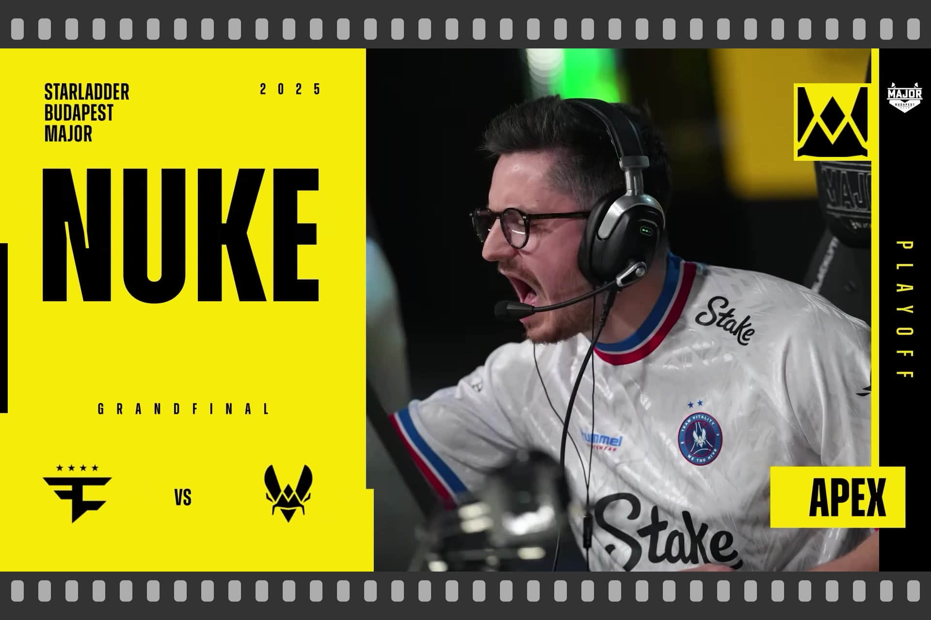 Souvenir Charm | Budapest 2025 Highlight | apEX vs FaZe on Nuke