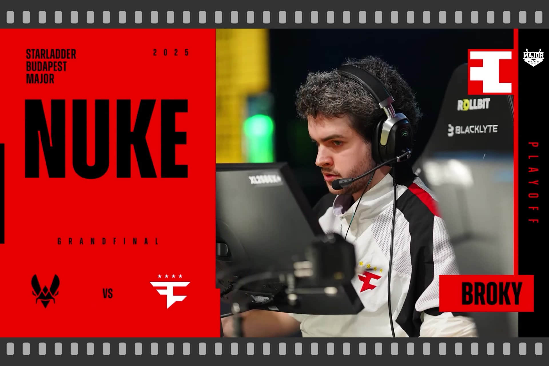 Souvenir Charm | Budapest 2025 Highlight | broky vs Vitality on Nuke