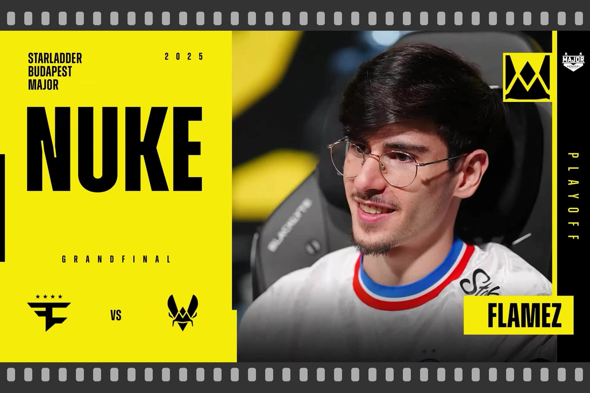 Souvenir Charm | Budapest 2025 Highlight | flameZ vs FaZe on Nuke