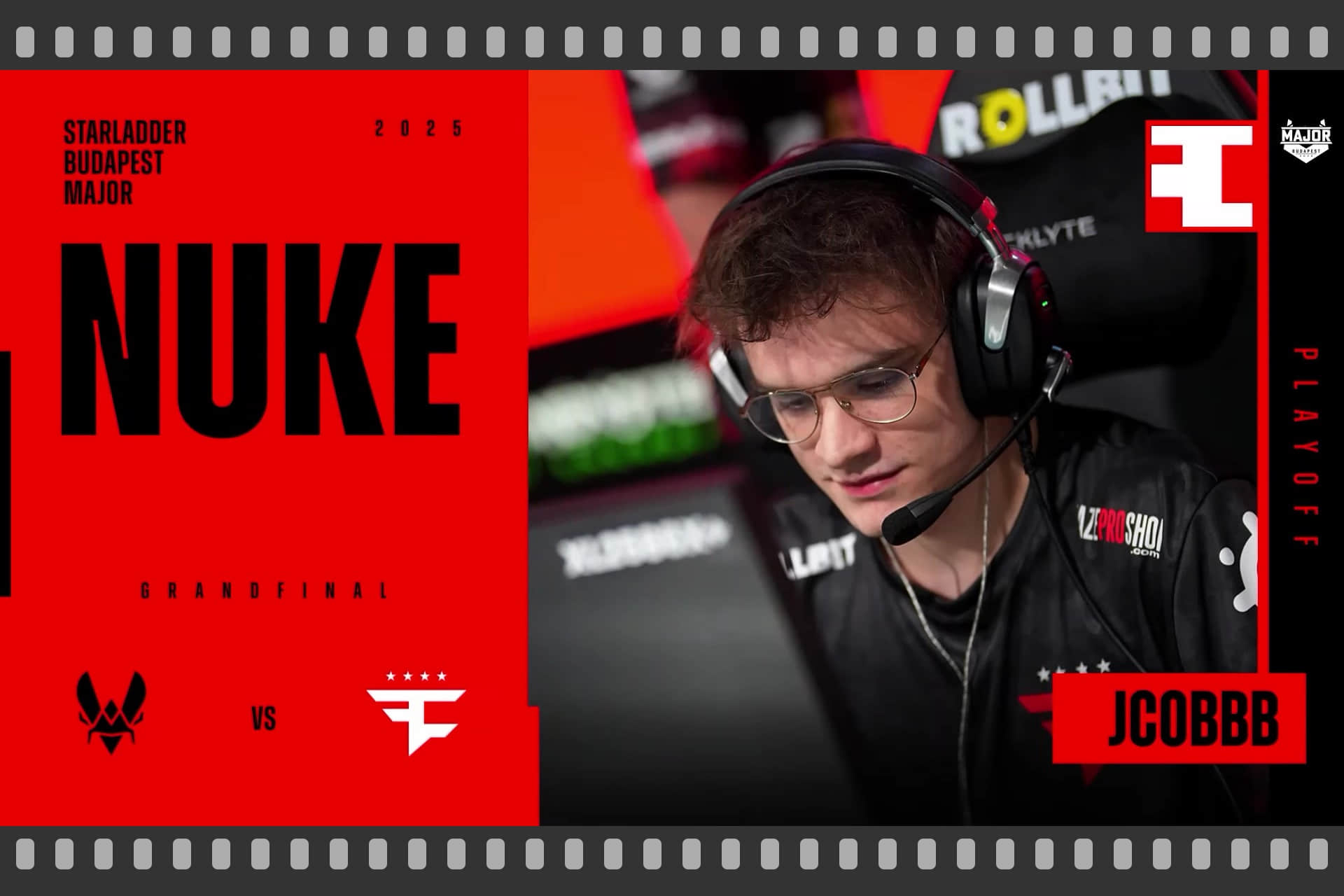 Souvenir Charm | Budapest 2025 Highlight | jcobbb vs Vitality on Nuke