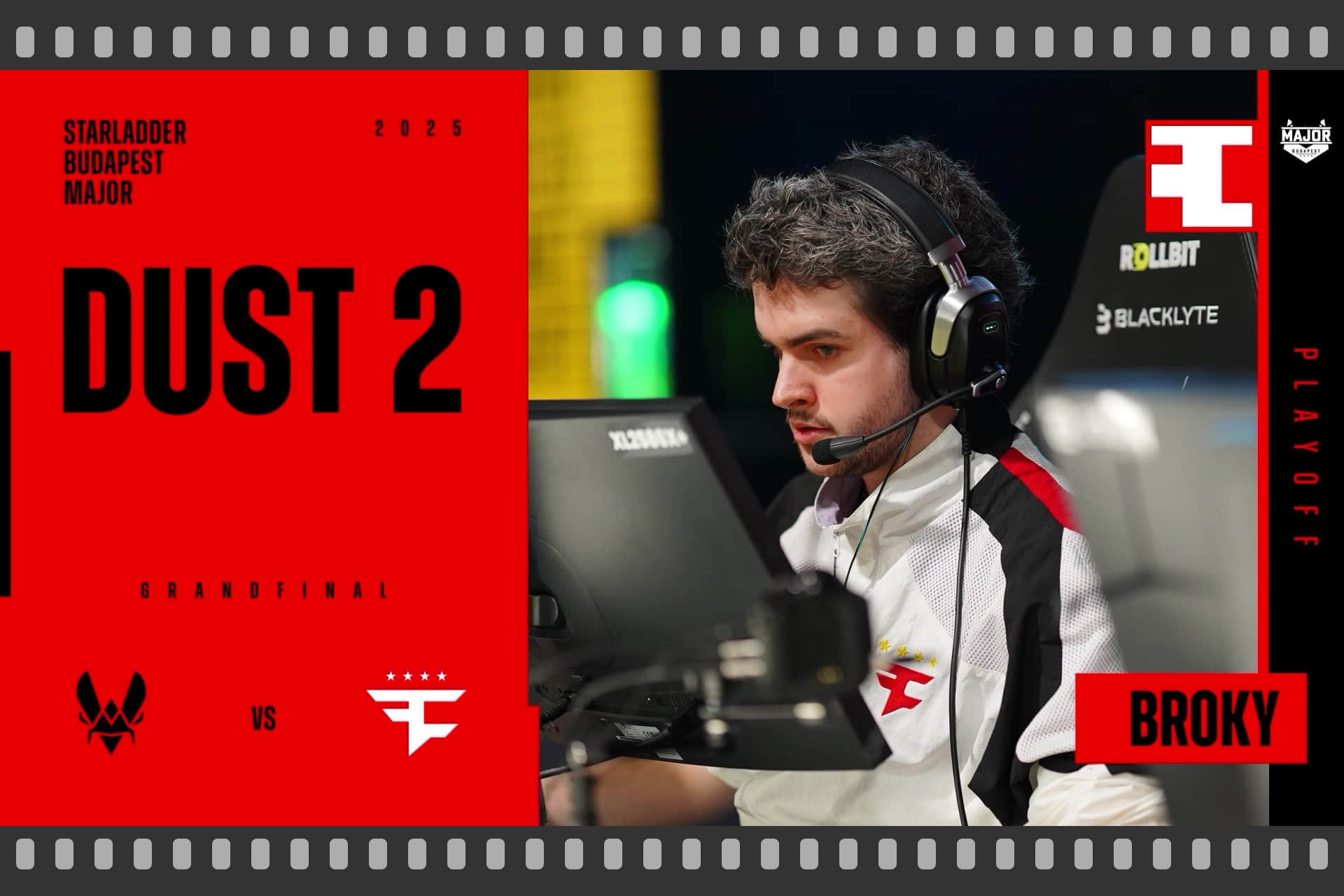 Souvenir Hangertje | Highlight Boedapest 2025 | broky tegen Vitality op Dust II