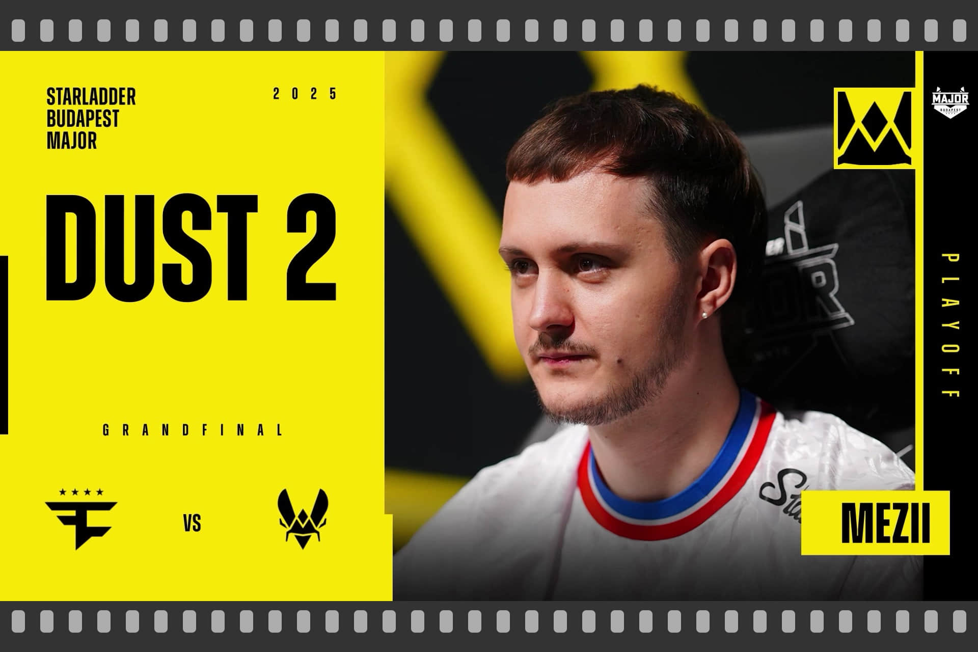 Souvenir Charm | Budapest 2025 Highlight | mezii vs FaZe on Dust II