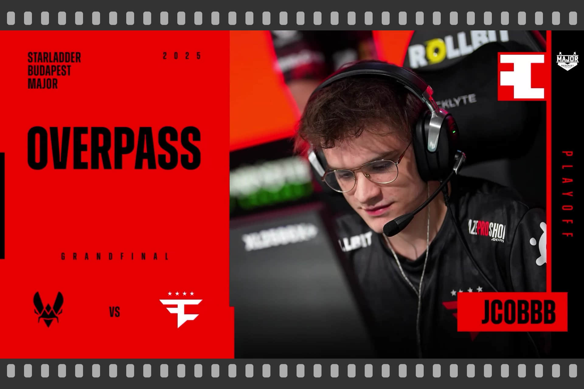 Souvenir Charm | Budapest 2025 Highlight | jcobbb vs Vitality on Overpass