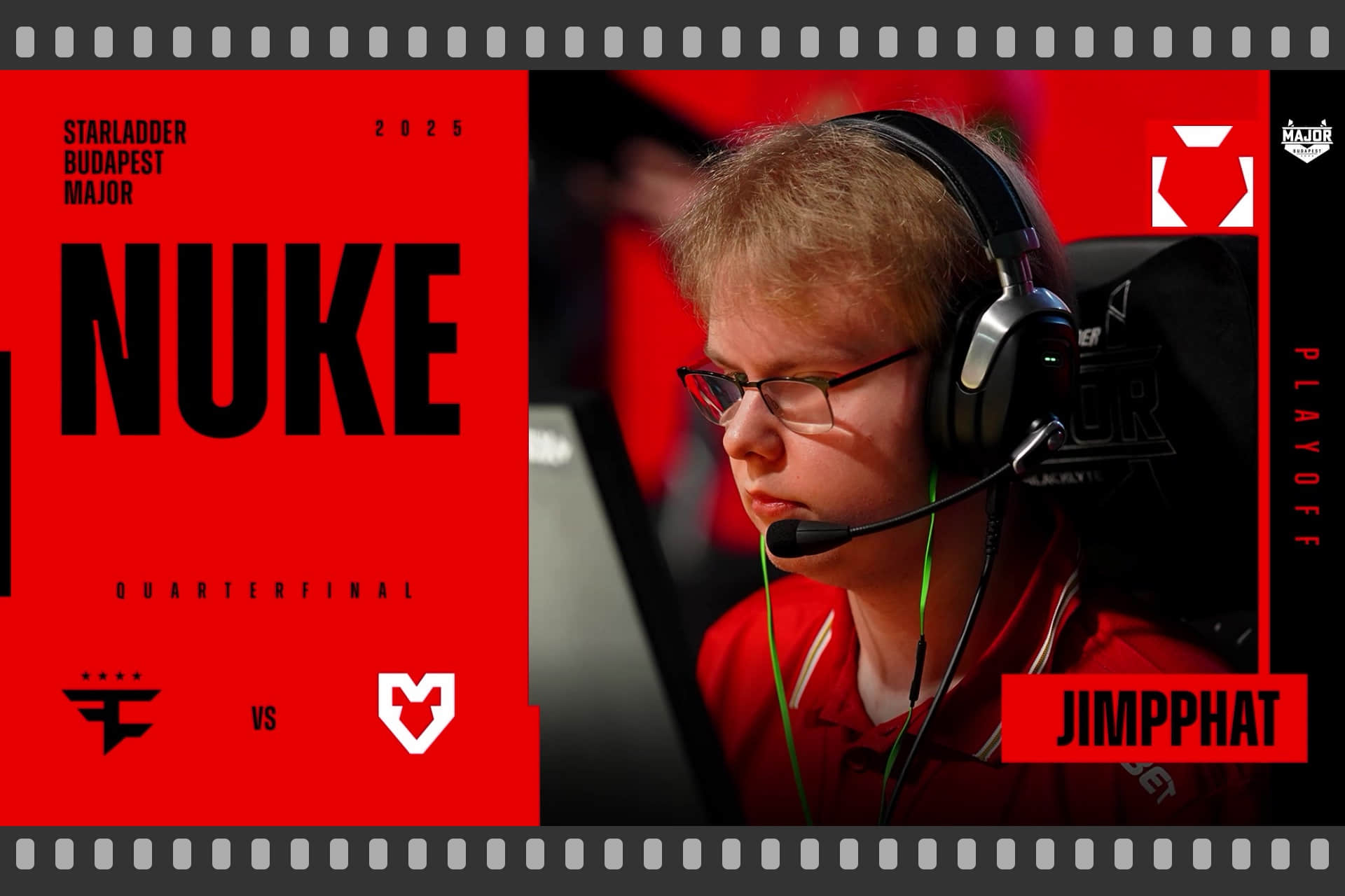 Souvenir Charm | Budapest 2025 Highlight | Jimpphat vs FaZe on Nuke