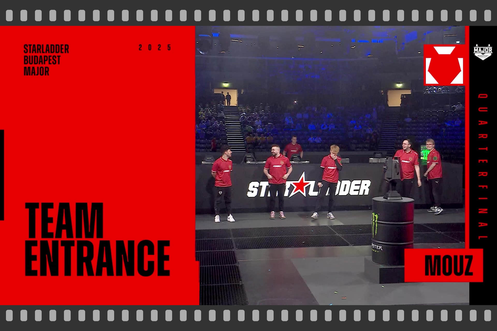 Souvenir Charm | Budapest 2025 Highlight | MOUZ on the QF stage