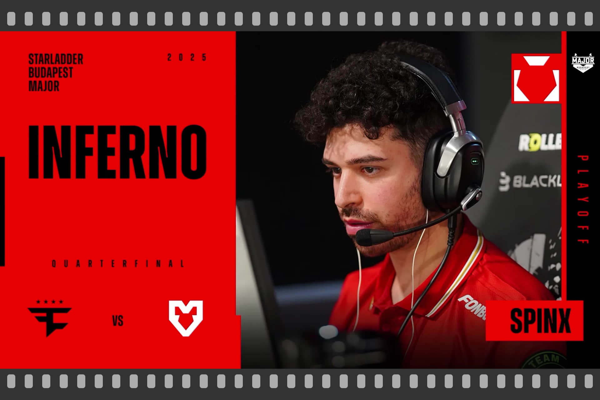 Souvenir Charm | Budapest 2025 Highlight | Spinx vs FaZe on Inferno