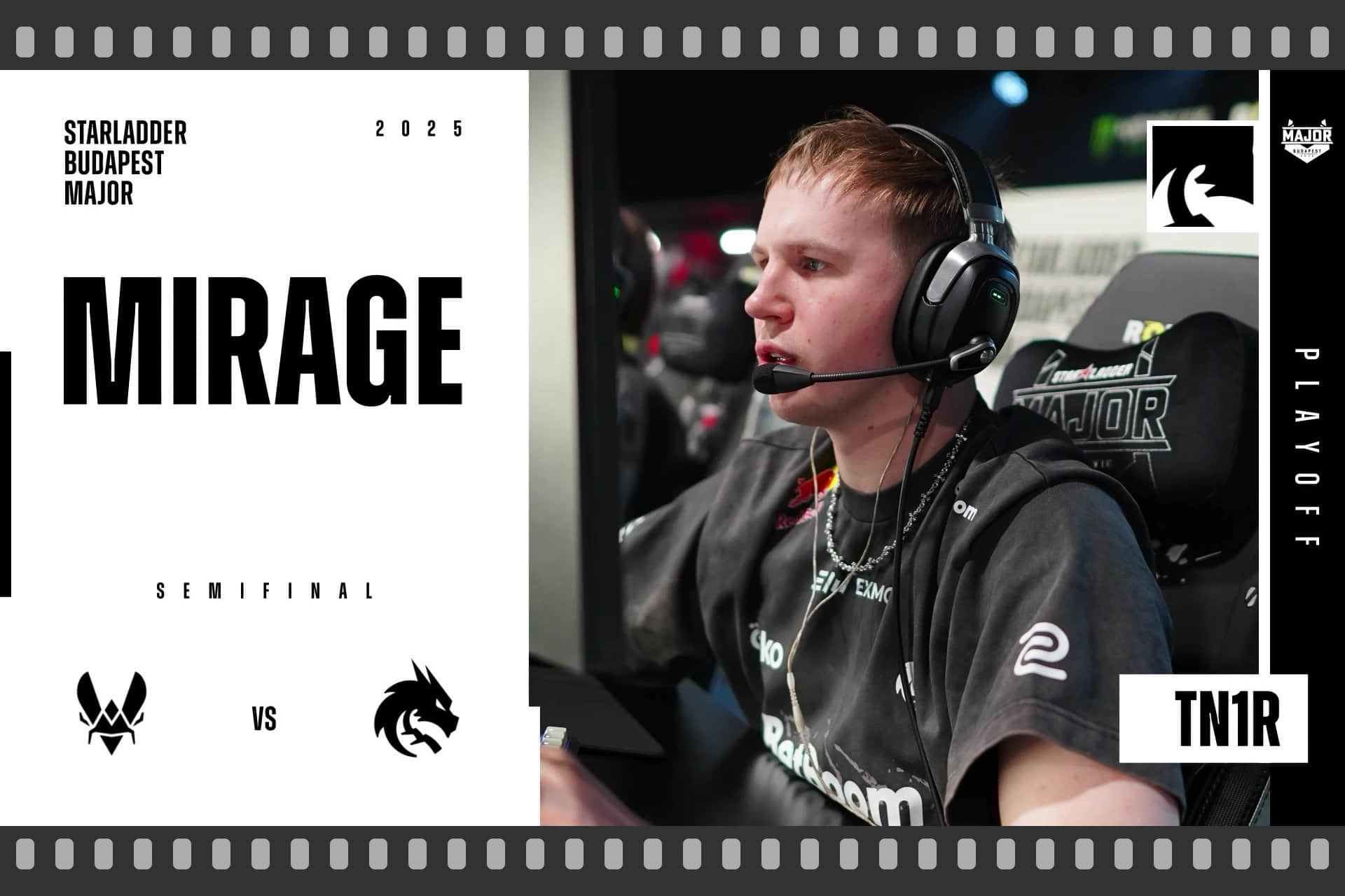 Souvenir Charm | Budapest 2025 Highlight | tN1R vs Vitality on Mirage