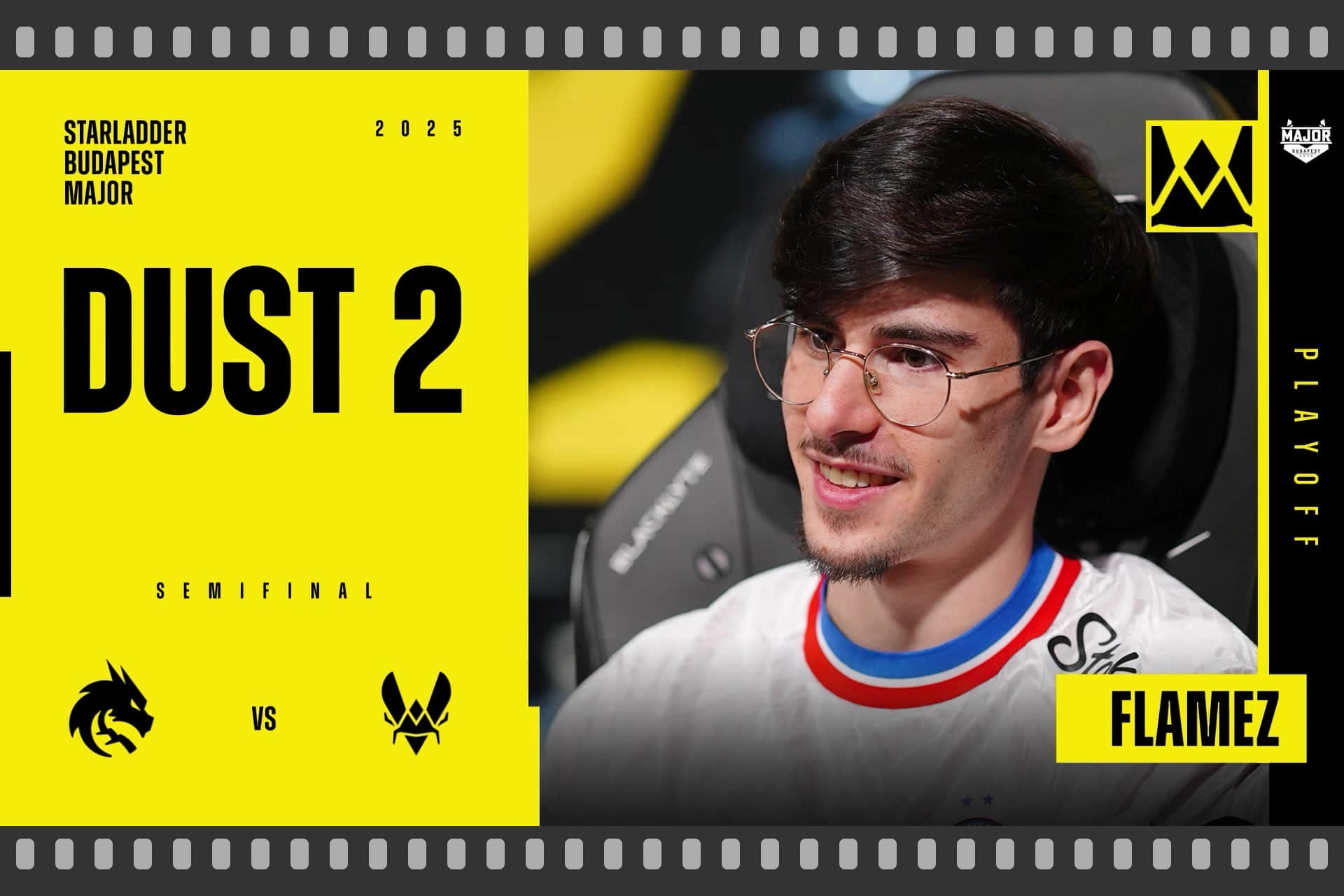 Souvenir Charm | Budapest 2025 Highlight | flameZ vs Spirit on Dust II