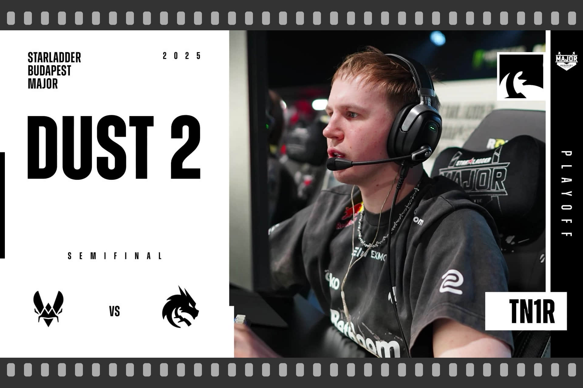 Souvenir Charm | Budapest 2025 Highlight | tN1R vs Vitality on Dust II