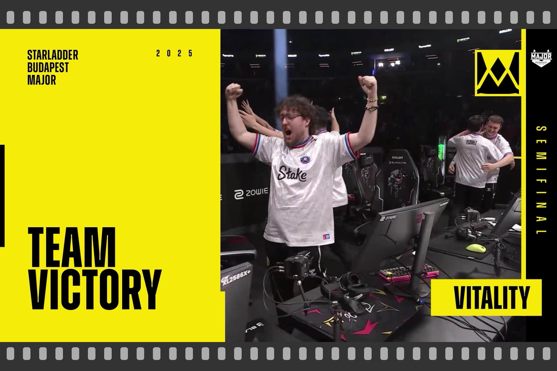 Souvenir Charm | Budapest 2025 Highlight | Vitality wins in the SF