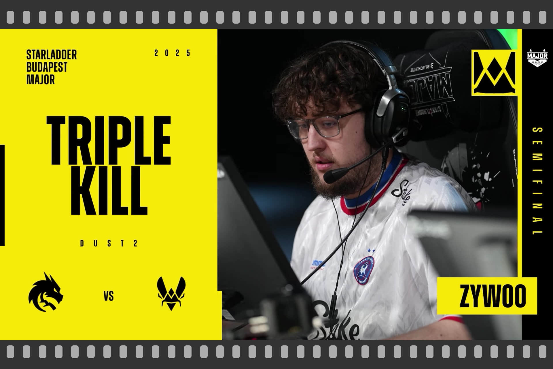 Souvenir Charm | Budapest 2025 Highlight | ZywOo pistol round burst