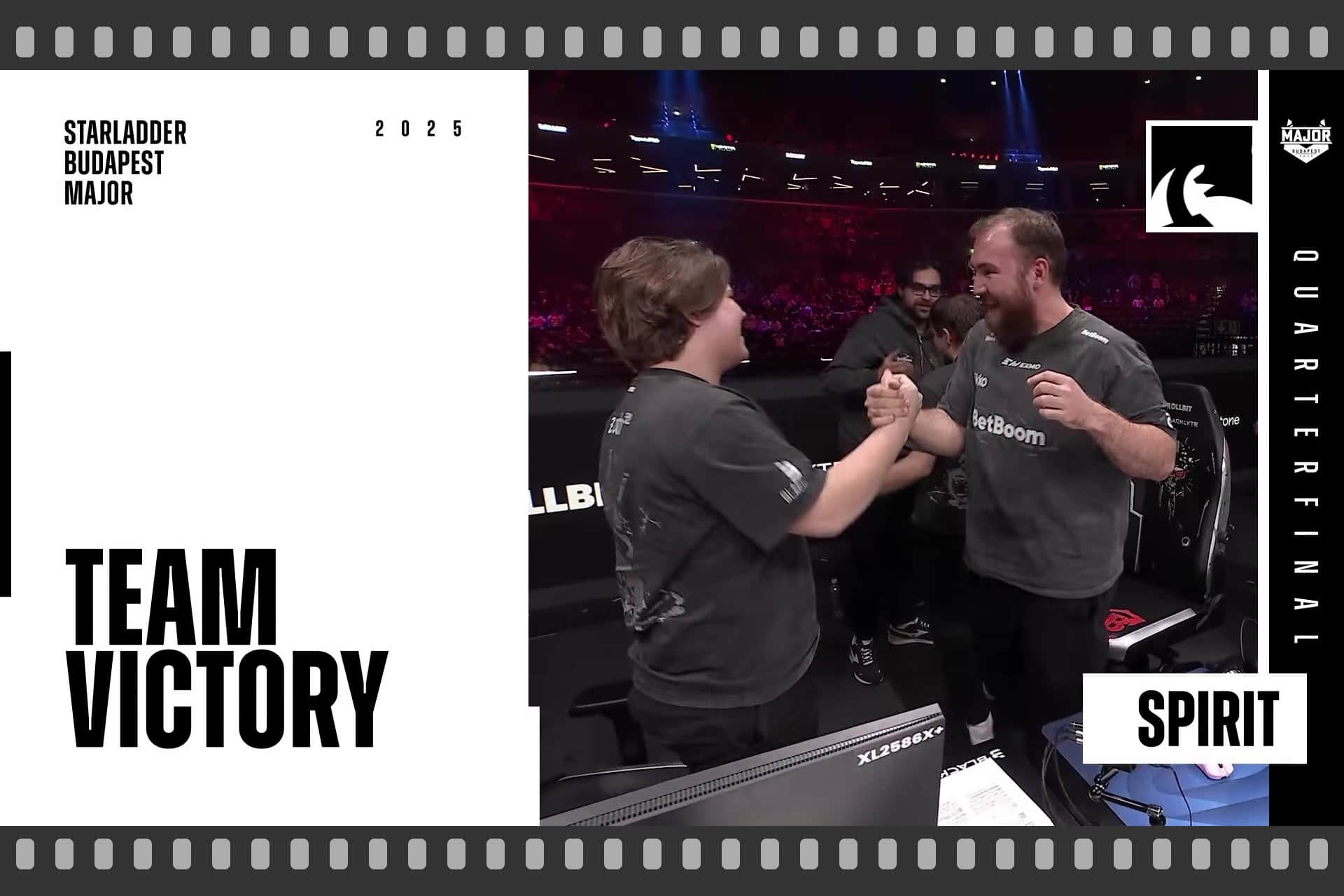Souvenir Charm | Budapest 2025 Highlight | Spirit win in the QF