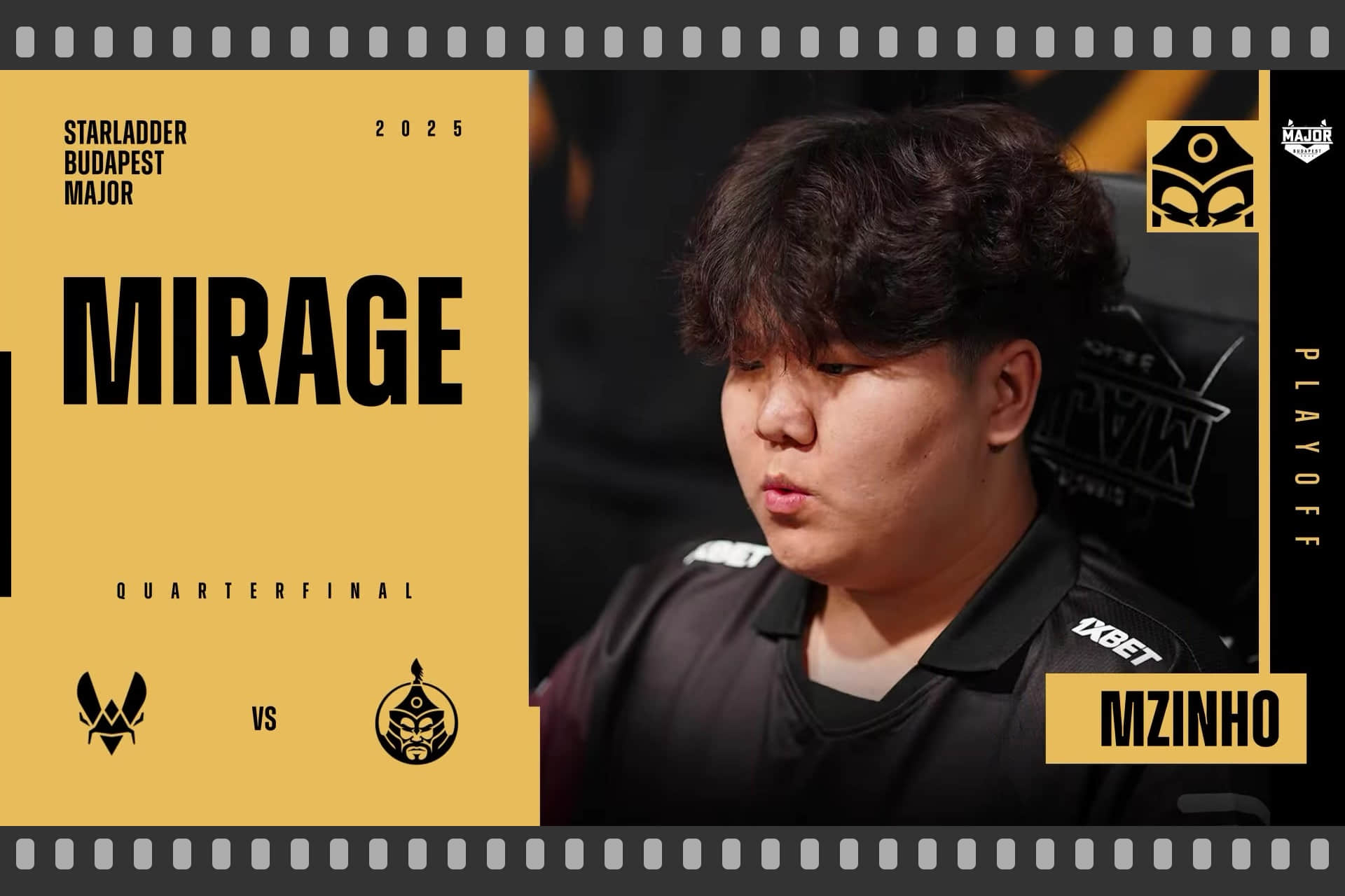 Souvenir Charm | Budapest 2025 Highlight | Mzinho vs Vitality on Mirage