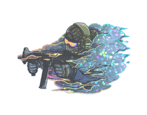 Pushing Smokes (Glitter)