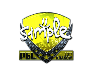 s1mple (Foil) | Krakow 2017