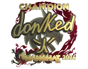 donk (Gold, Champion) | Shanghai 2024