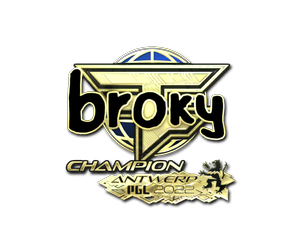 broky (Gold, Champion) | Antwerp 2022