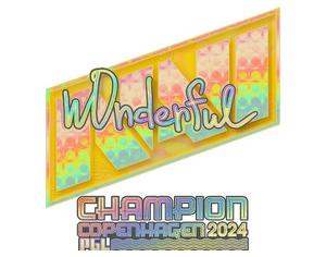w0nderful (Holo, Champion) | Copenhagen 2024