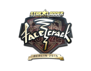 facecrack (Gold) | Berlin 2019