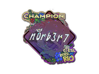 n0rb3r7 (Glitter, Champion) | Rio 2022
