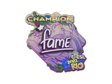 fame (Champion) | Rio 2022